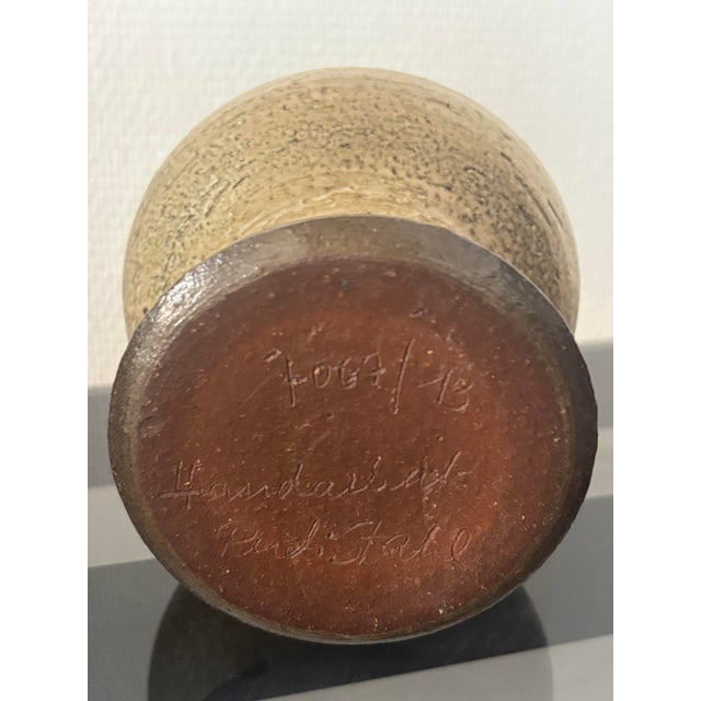 Vase by Rudi Stahl for Margarethenhöhe Keramische Werkstatt, 1970s For Sale - Image 6 of 7