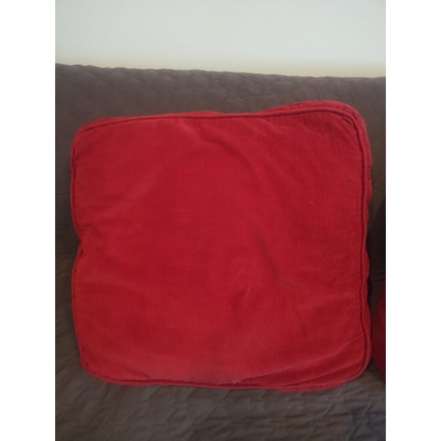 Pair of Large Ralph Lauren Throw pillows Gently used with no flaws, tags have been cut off Large 18 x 18 inch size Soft...
