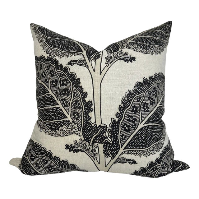 Lacinato Floral Pillow Cover in Natural, 20x20 Pillow For Sale