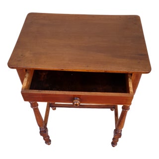 Small Antique Table in Walnut, 1800s For Sale