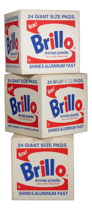 Brillo Box Pouf after Andy Warhol from Quinze & Milan, 2013