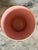 Vintage 1940s McCoy Pottery Pink Vase, Flared Art Deco Shape For Sale - Image 4 of 4