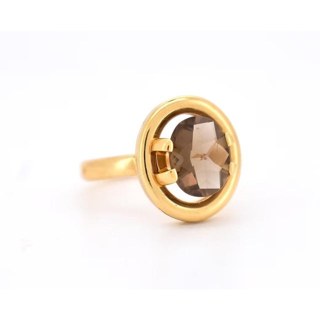 Yellow Poiray - My Preference - 18-Carat Gold Ring With 7 Interchangeable Stones, Size 8.5 For Sale - Image 8 of 9