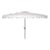 Zimmerman 6.5x10 Rectangle Umbrella - White For Sale