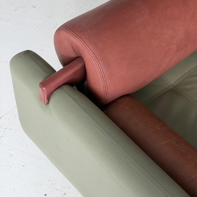 Green Matinee Chairs by Vladimir Kagan for American Leather For Sale - Image 8 of 11