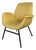 Mid-Century Modern Cocktail Chair in Yellow, 1970s For Sale