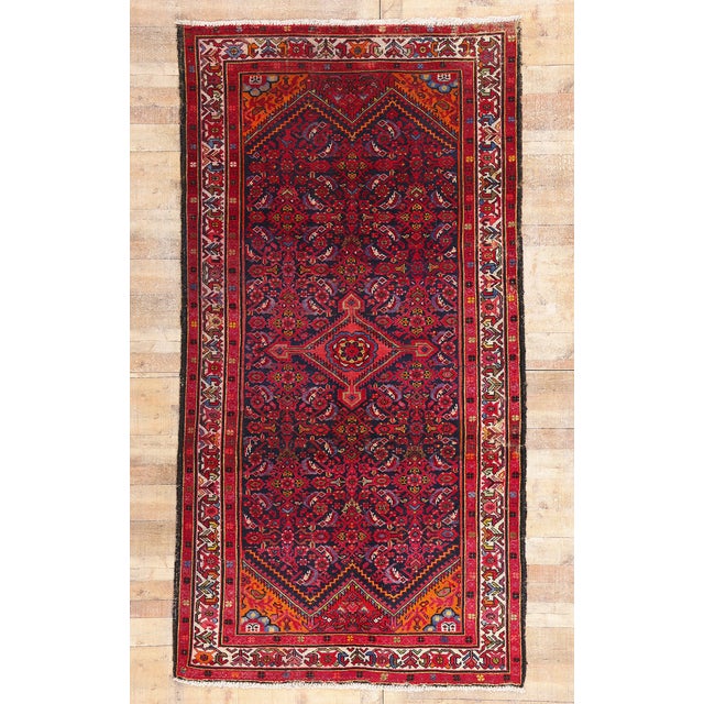 Antique Persian Malayer Rug, 05'03 X 10'00 For Sale - Image 10 of 10