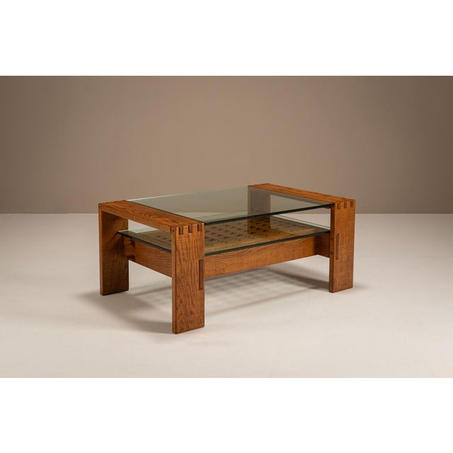 Giuseppe Rivadossi’s furniture carries the unmistakable clarity of handwork, structure, and thought. This 1970s coffee...