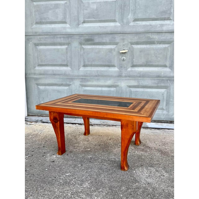 Mid Century Modern Mixed Wood Coffee or Side Table For Sale In Tampa - Image 6 of 12