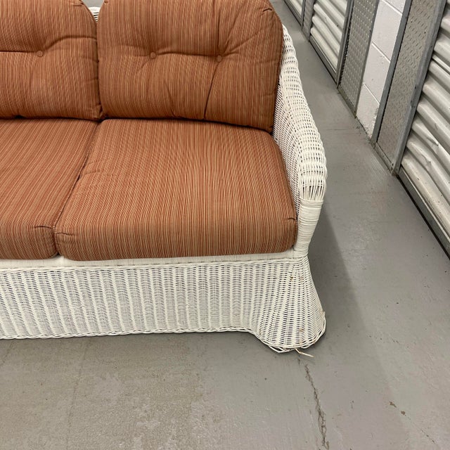 Henry Link Wicker Ghost Sofa Chairish