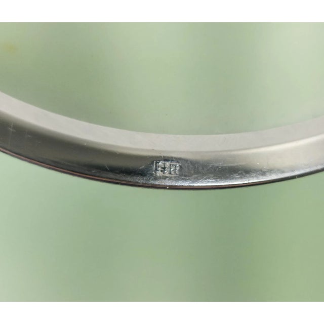 Mid 20th Century Japanese Mint Celadon Green Cloisonne Vase by Tamura III For Sale - Image 12 of 13