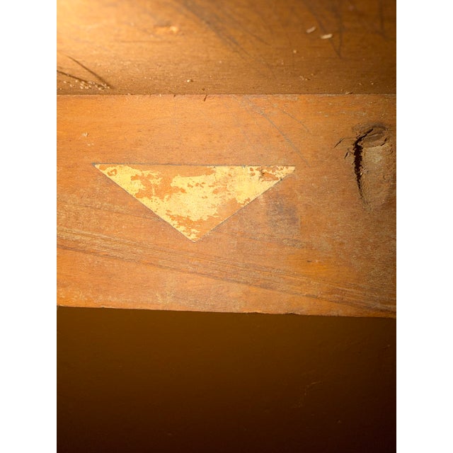 Antique 19th Century American Empire Walnut Library Table (36") For Sale - Image 15 of 18
