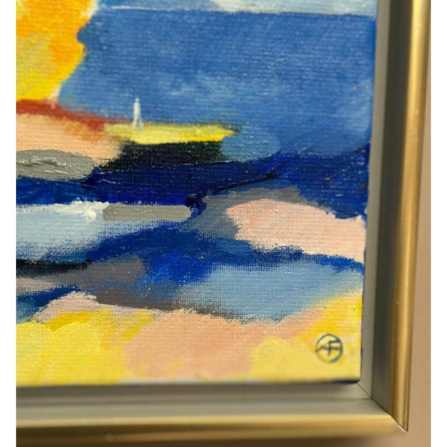 Anita Fröding, The Wandering Poet, 1950s, Oil Painting on Canvas, Framed For Sale - Image 9 of 18