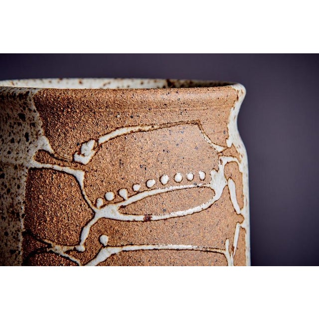 Stoneware Bowl and Vase by Victor Vic Bracke, 1960s, Set of 2 For Sale - Image 11 of 18