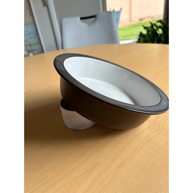 Perfect for casserole dinner family meals! Oven-safe small casserole dish. Pattern for both is "Rim Line", it was...