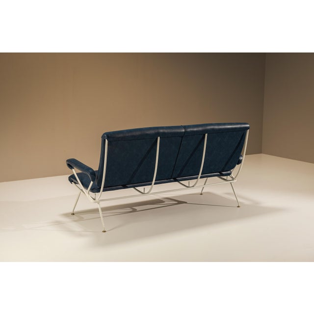 Mid-Century Modern D 57 Two-Seater Sofas by Rinaldi for Mim Roma, Italy, 1956, Set of 2 For Sale - Image 3 of 12