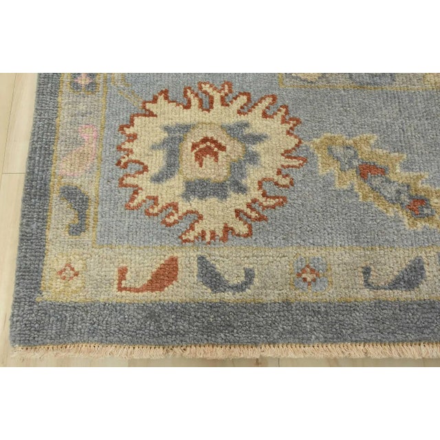 Anatolia Rug 8' X 10'1'' Gray Wool Modern Hand-Knotted Oriental Carpet For Sale - Image 10 of 12