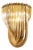 Italian Murano Bluino Curve Chandelier by Venini For Sale
