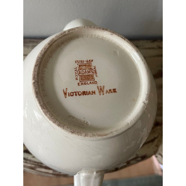 Mid 20th Century Vintage William Adams & Sons Royal Ivory, Victorian Ware Teapot For Sale - Image 5 of 8