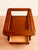 Bassett Furniture Pair of Vintage Bassett Glass Top Cherry End Tables With Drawers For Sale - Image 4 of 10