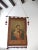 Italian 19th Century Italian Religious Banner Ave Maria Oliograph With Tassels For Sale - Image 3 of 13