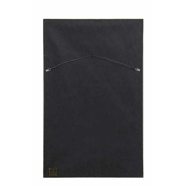 Vintage Peruvian Textile Negreria Dance Cape Framed Wall Folk Art For Sale - Image 9 of 10