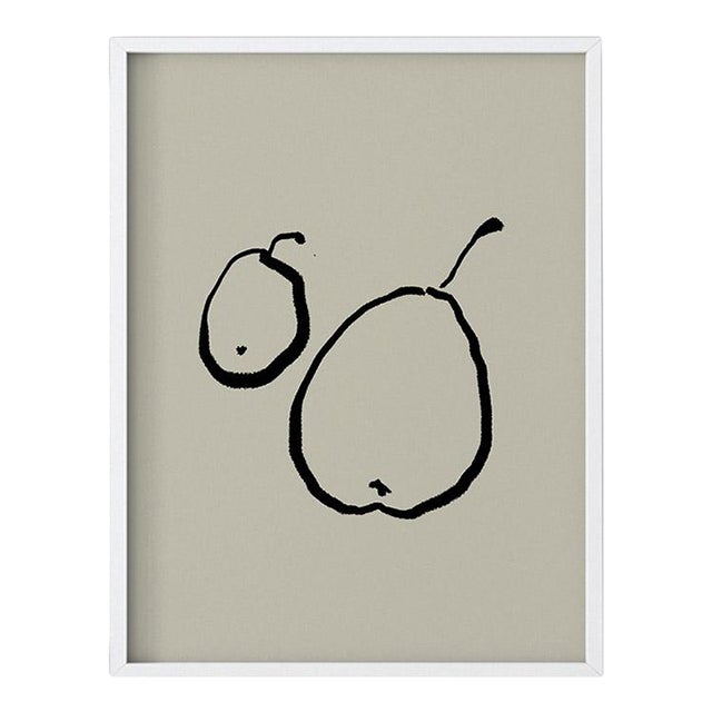 Contemporary Minimalist Fruits Print For Sale