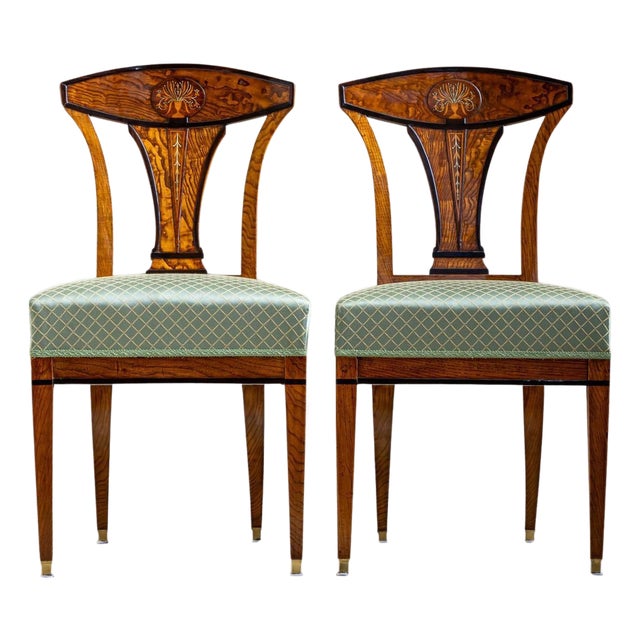 19th Century Biedermeier Side Chairs, Vienna around 1810 For Sale