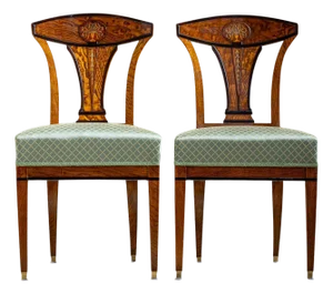 19th Century Biedermeier Side Chairs, Vienna around 1810