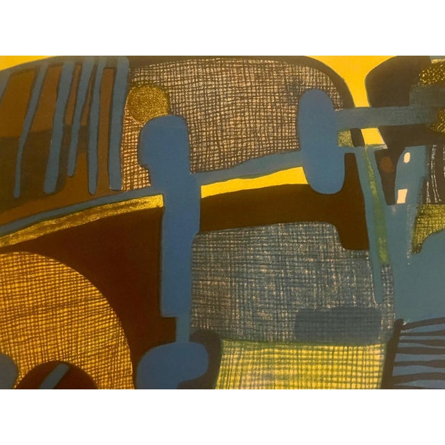 Contemporary Maurice Estève, Two Thieves, 1969, Lithograph For Sale - Image 3 of 7