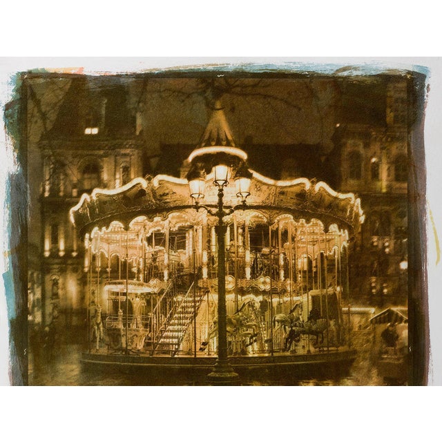 Carrousel - Signed limited edition archival pigment print - Edition of 8 Photography and Bichromate print : 2010 Pigment...