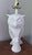 Mid 20th Century Italian Ceramic Blanc De Chine Owl Lamp For Sale - Image 10 of 13
