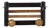 Art Deco Wood Wall Coat Hanger, Italy, 1940s For Sale