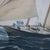 Antique Seascape Print of “The America” Winner of the Cowes Club Cup C1851 For Sale - Image 12 of 18