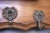An Antique 19th Century carved wood Shelf. The Shelf has 5 brass hooks decorated with cherub angels. The shelf itself has...