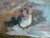 2020s 2024 Listed British Artist Oil Painting of Clouds on Winchester Beach, Custom Framed For Sale - Image 5 of 10