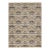 Swedish Flatweave Style Geometric Wool Rug Mid-Century Modern Scandinavian Rug For Sale