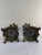 Early 20th Century French Baroque Style Brass Candle Holders With Votives - a Pair For Sale - Image 10 of 13