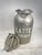 Large Italian aluminum fresh milk churn, 1940s. An excellent collectible and themed decor item.