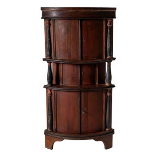 Rustic Corner Cupboard, 19th Century For Sale