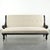 19th Century French Empire Style Sofa with Cream-Colored Upholstery For Sale - Image 14 of 14
