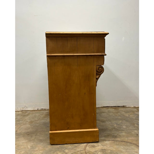 Brown Antique English Pine Dresser Base Sideboard For Sale - Image 8 of 9