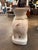 White Pair of Vintage Chinese Export Glazed Ceramic Elephant Garden Stools For Sale - Image 8 of 11