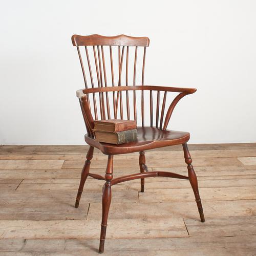 English Windsor Chair in Wood For Sale - Image 14 of 14