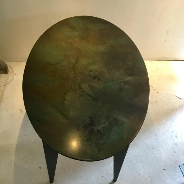 Ellipse Dining Table, 1980s For Sale - Image 4 of 8