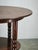 Vintage Czech Art Deco Oval Beech Side Table with Lower Shelf, 1920s For Sale - Image 6 of 13