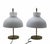 Mid-Century Modern Vintage Italian Arenzano Table Lamps by Ignazio Gardella for Azucena, 1960s, Set of 2 For Sale - Image 3 of 9