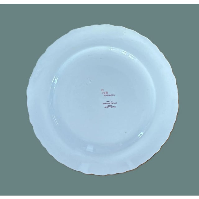 Late 19th Century Wedgwood Etruria Swallow Dinner Plate - Late 19th Century For Sale - Image 5 of 6