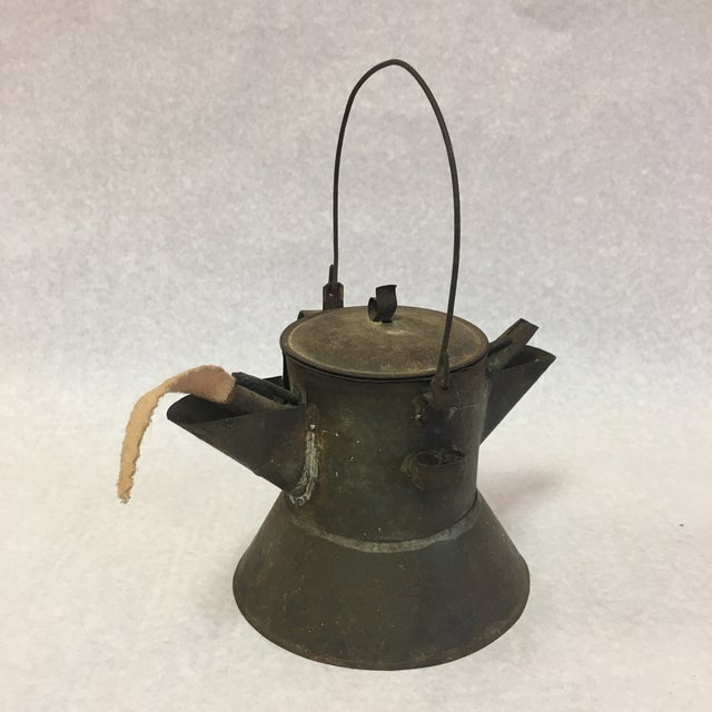 Antique Whale Oil Lamp Chairish