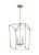 2020s Sean Lavin by Visual Comfort Studio Thayer Large Lantern, Antique Gild For Sale - Image 5 of 5